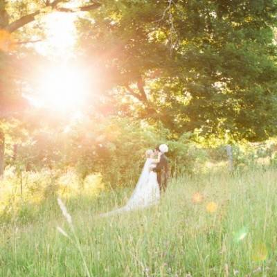 New England Castle and Barn Wedding at Gibbet Hill