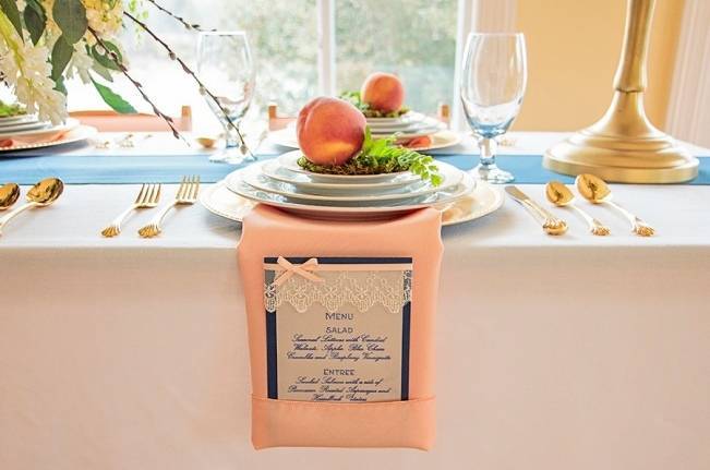 Peach + Gold Early Spring Wedding Inspiration 9