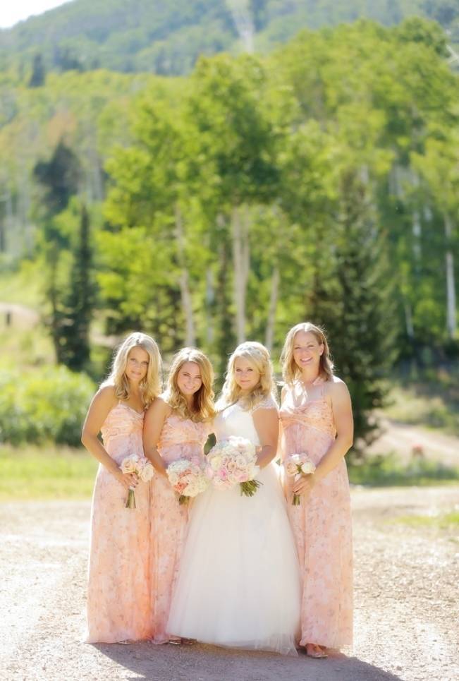 Pink + Peach Mountain Wedding at Canyons Resort {Pepper Nix Photography} 9