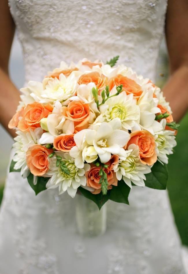 Coral + Sweet Mint Summertime Ranch Wedding Reception 2