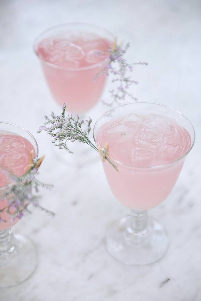 ROSE WATER COINTREAU FIZZ