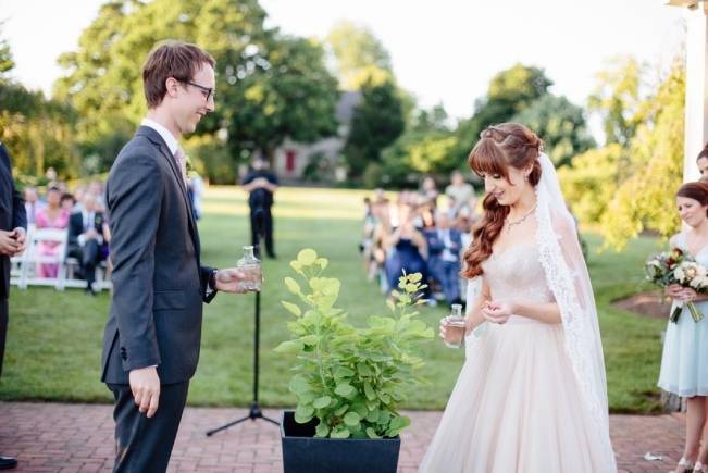 Modern Botanical Greenhouse Wedding {The Light + Color} 13