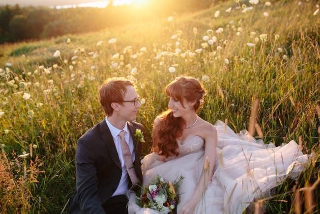 Modern Botanical Greenhouse Wedding {The Light + Color} 17