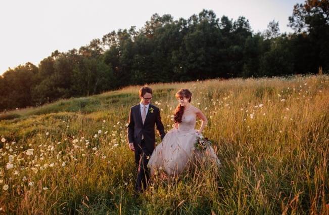 Modern Botanical Greenhouse Wedding {The Light + Color} 20