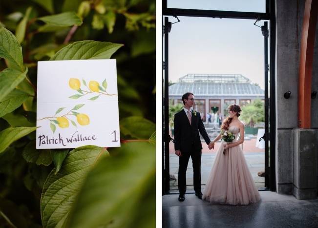 Modern Botanical Greenhouse Wedding {The Light + Color} 23