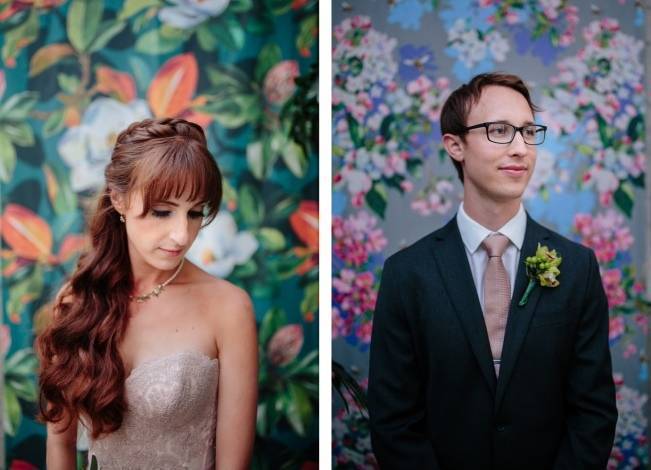 Modern Botanical Greenhouse Wedding {The Light + Color} 25