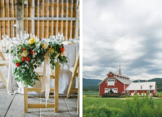 Romantic Vermont Wedding at West Monitor Barn - amy donohue photography 19