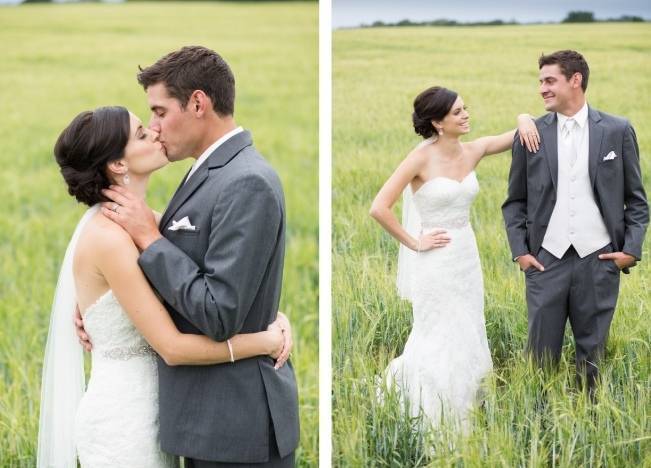 Yellow and Grey Prairie Wedding in Alberta, Canada 15