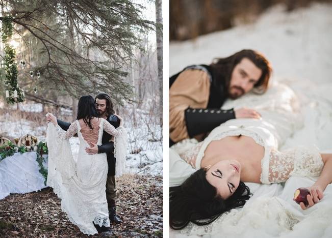 Snow White & The Huntsman Styled Wedding Shoot 15