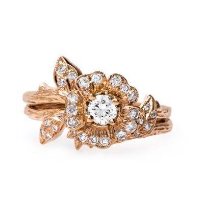 12 Floral-Inspired Engagement Rings