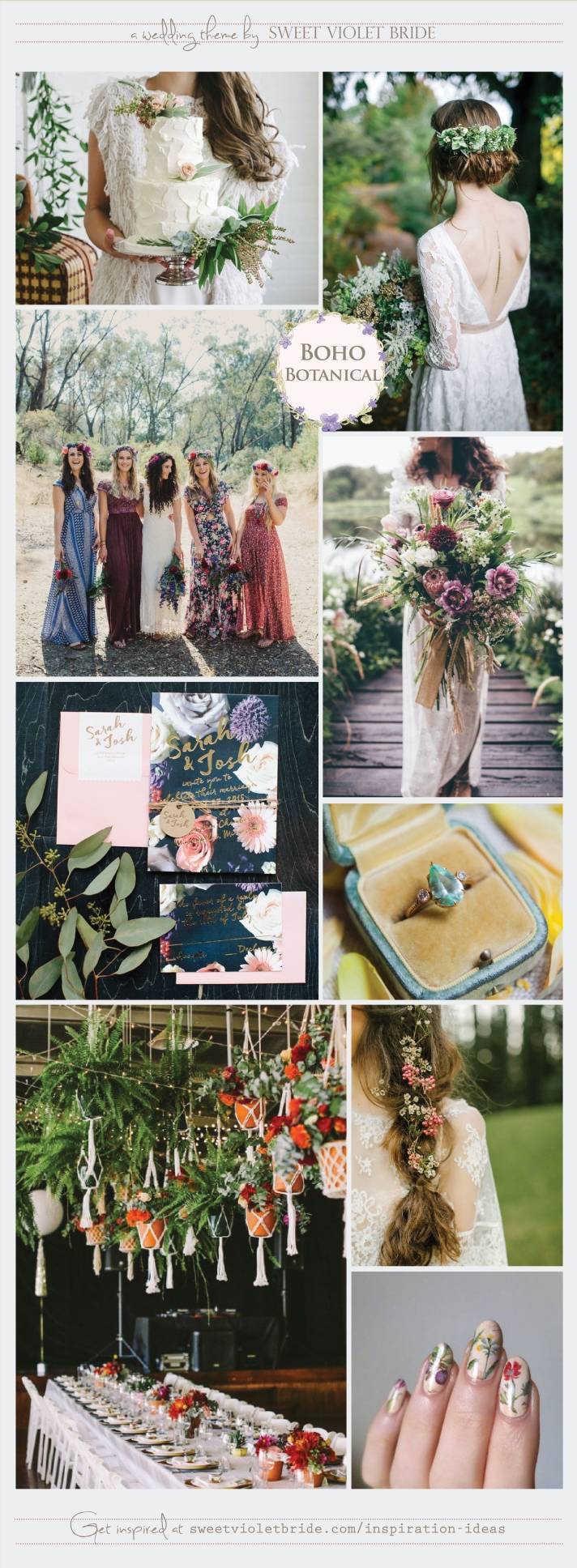 Wedding Inspiration Board #33: Boho Botanical 5