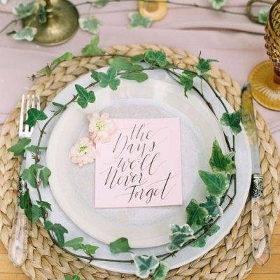 Nature-Infused Place Settings 43