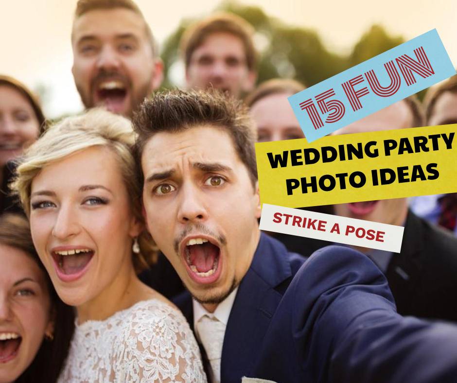 15 Unique Wedding Photography Pose Ideas for Couples