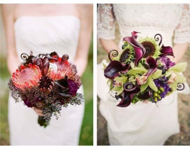 Fiddlehead fern wedding inspiration 2