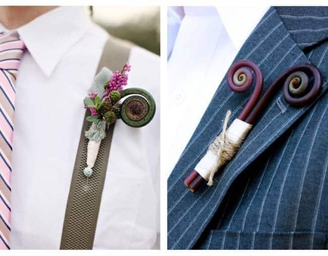 Fiddlehead fern wedding inspiration 4