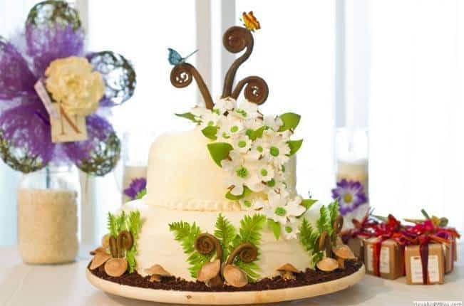 Fiddlehead fern wedding inspiration 9