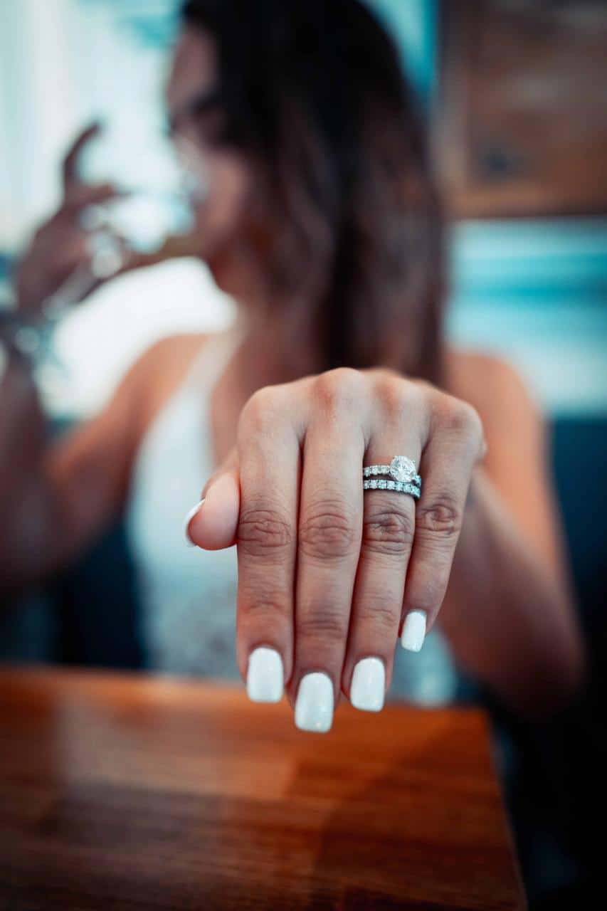 Focus Photography of Silver-colored Ring