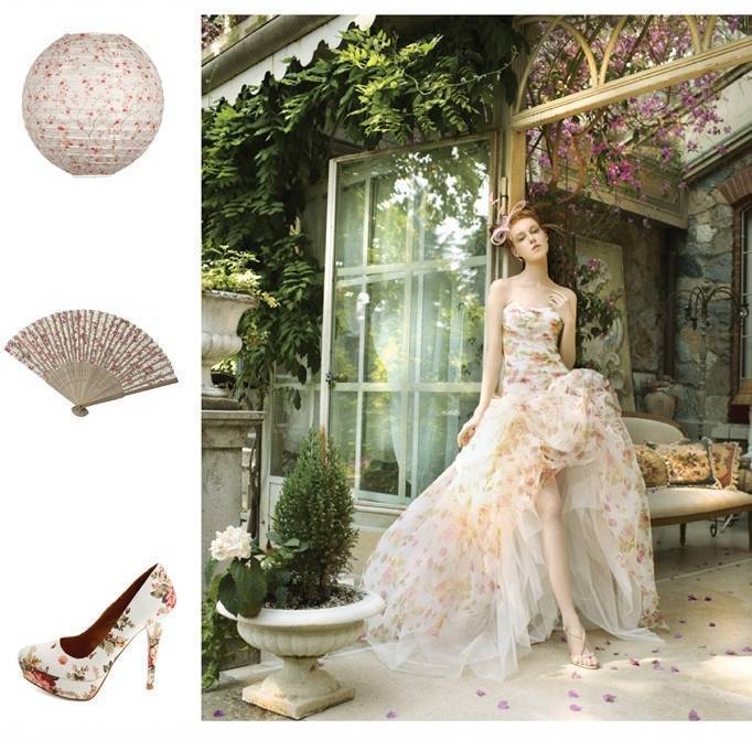 Floral Print Wedding Inspiration 16