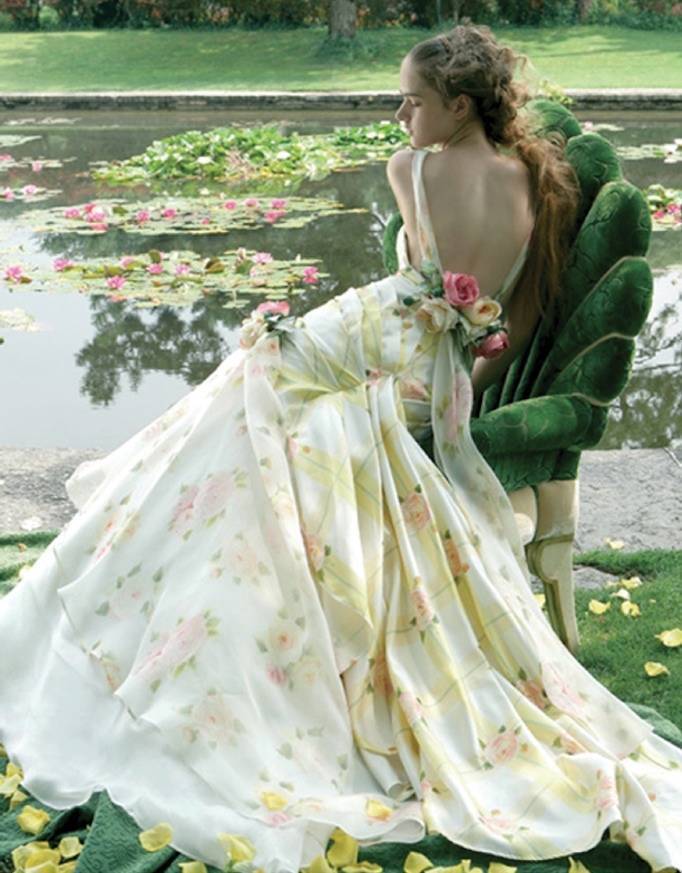 Floral Print Wedding Inspiration 17