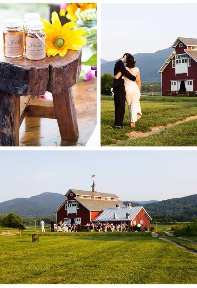Vermont barn wedding