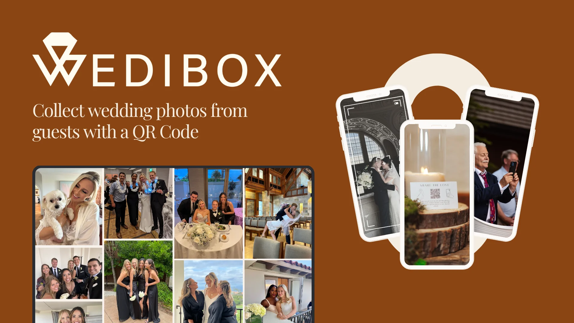 Collect Photos Taken by Your Wedding Guests with Wedibox 1
