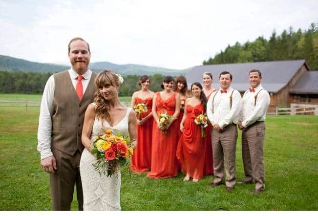 Red Rustic Wedding in Vermont {Ampersand Wedding Photography} 18