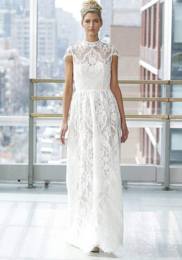 High-Necked Wedding Gowns: The Subtle Star of Bridal Fashion 61