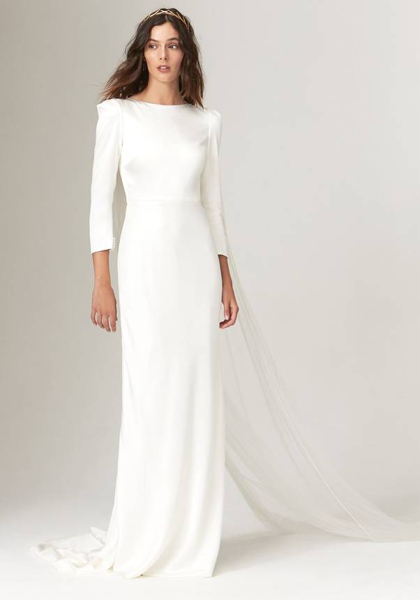 High-Necked Wedding Gowns: The Subtle Star of Bridal Fashion 53