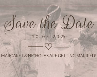 Your Guide to Designing a Save-The-Date Facebook Cover Photo