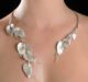 Silver Leaves Necklace