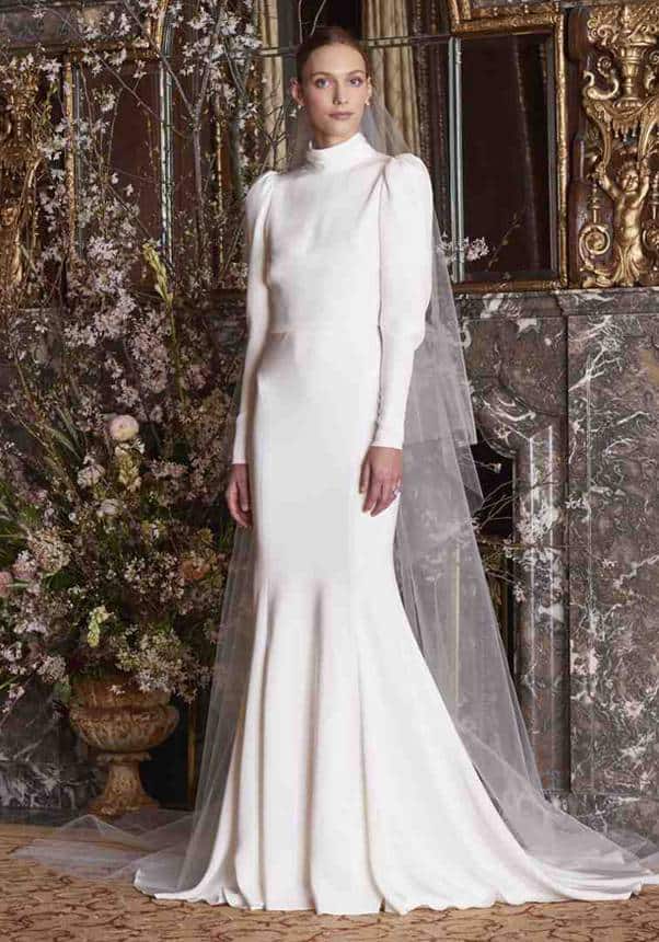 High-Necked Wedding Gowns: The Subtle Star of Bridal Fashion 47